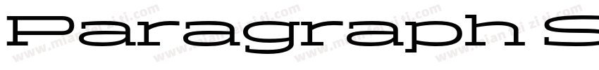 Paragraph Stretch Me字体转换